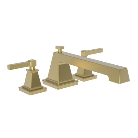 Newport Brass Tub Faucet, Satin Bronze (PVD), Deck 3-3146-10